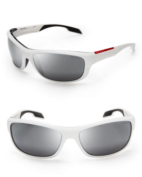 prada sunglasses with white|prada white sunglasses men.